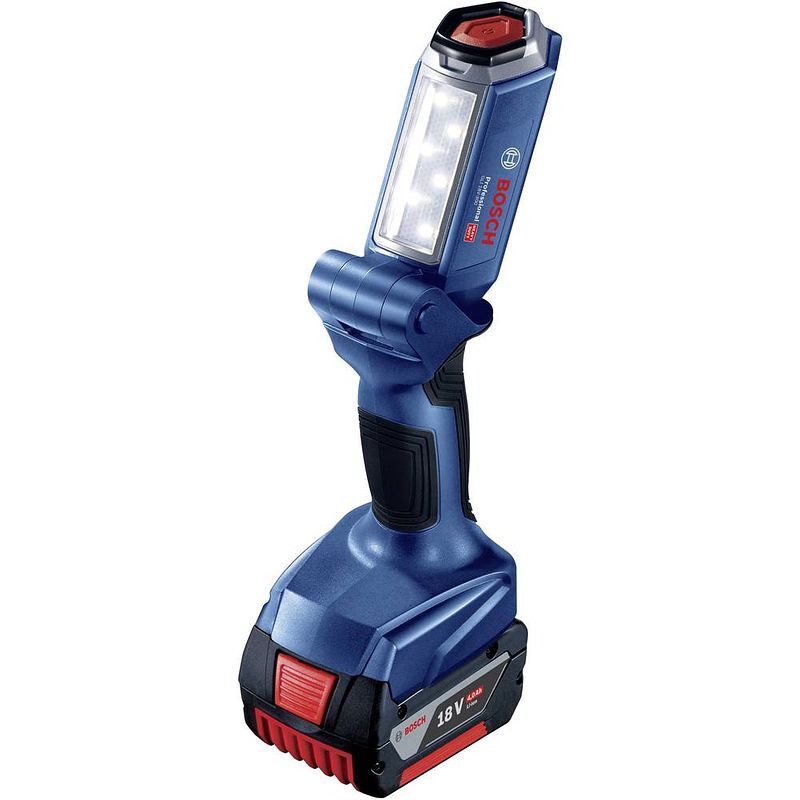 Foto van Bosch professional 06014a1100 gli 18v-300 led werklamp 300 lm