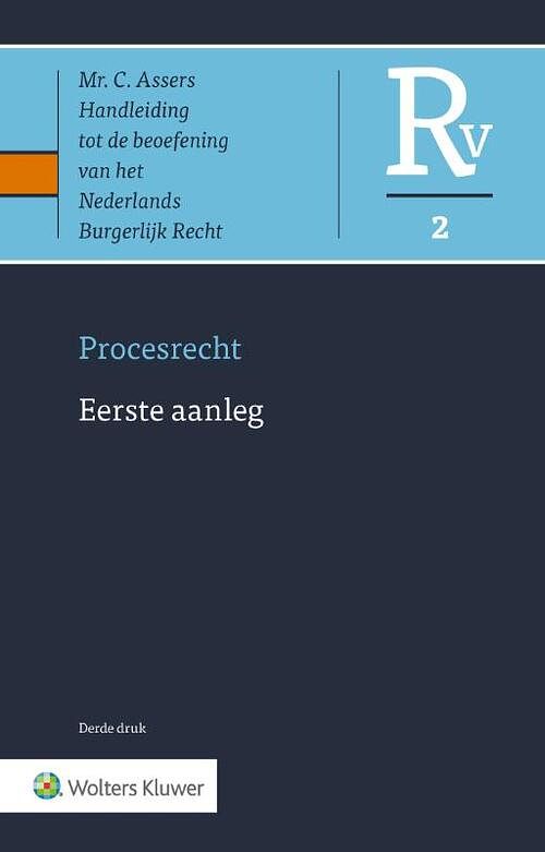 Foto van Procesrecht 2 eerste aanleg - hardcover (9789013158526)