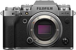 Foto van Fujifilm x-t4 body zilver