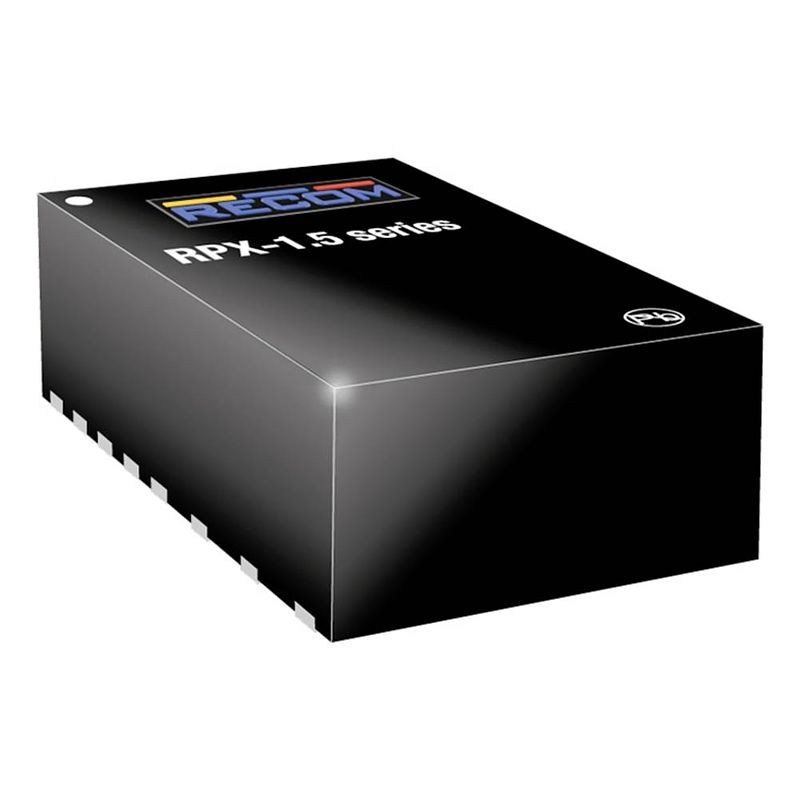 Foto van Recom rpx-1.5-ct dc/dc-converter 5 v 1.5 a 36 w inhoud 1 stuk(s)