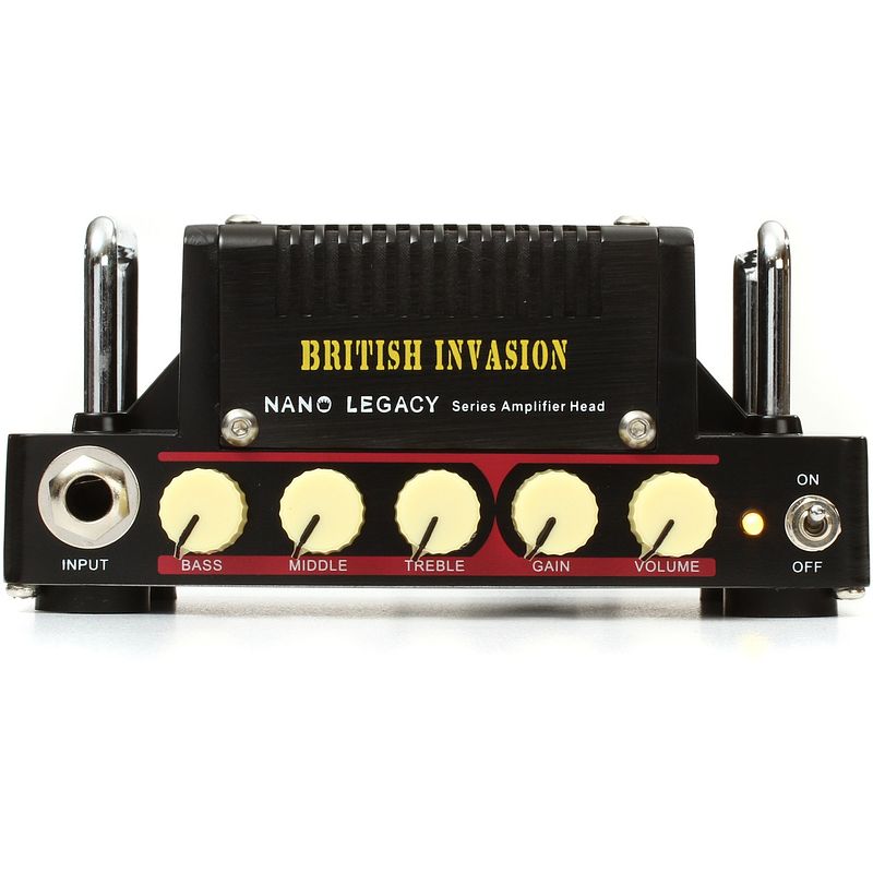 Foto van Hotone nano legacy british invasion 5 watt gitaarversterker top