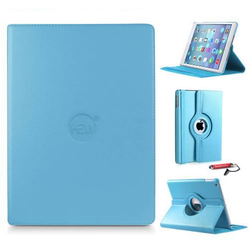 Foto van Ipad air 2 hoes hem licht blauw hoesjes apple ipad air 2 licht blauw - ipad hoes, tablethoes