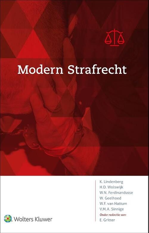 Foto van Modern strafrecht - h.d. wolswijk, k. lindenberg, w.n. ferdinandusse - paperback (9789013154139)