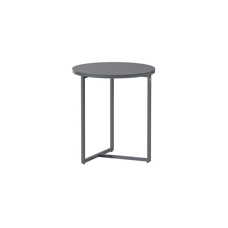 Foto van 4so - valetta bijzet tafel aluminium dia. 45 cm