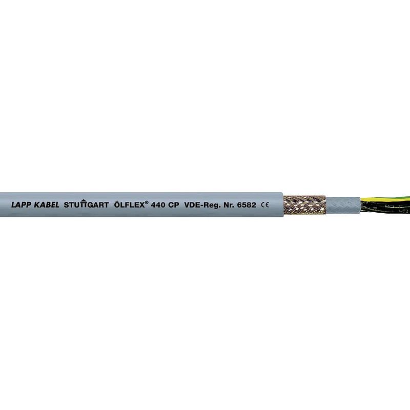 Foto van Lapp ölflex® 440 cp stuurstroomkabel 5 g 0.75 mm² zilver-grijs 12914-100 100 m