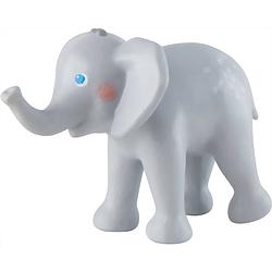 Foto van Little friends poppenhuispop olifantenjong junior pvc 8 cm grijs