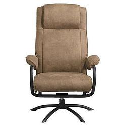 Foto van Relaxfauteuil vic - taupe - leen bakker