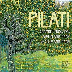 Foto van Pilati: chamber music for violin, cello and piano - cd (5028421953526)