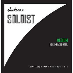 Foto van Jackson soloist strings medium .010-.046 snarenset voor elektrische gitaar