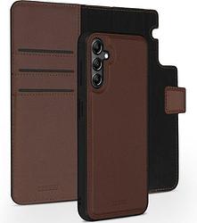 Foto van Accezz premium leather 2 in 1 wallet bookcase samsung galaxy a34 (4g) telefoonhoesje bruin