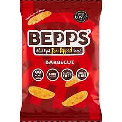 Foto van Bepps black eyed pea popped snacks barbecue 23g bij jumbo