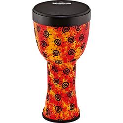 Foto van Meinl vr-sdjpo9-nh vivarhythm soft pop off djembe 9 inch