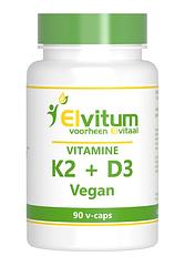 Foto van Elvitum vitamine k2 d3 vegicaps