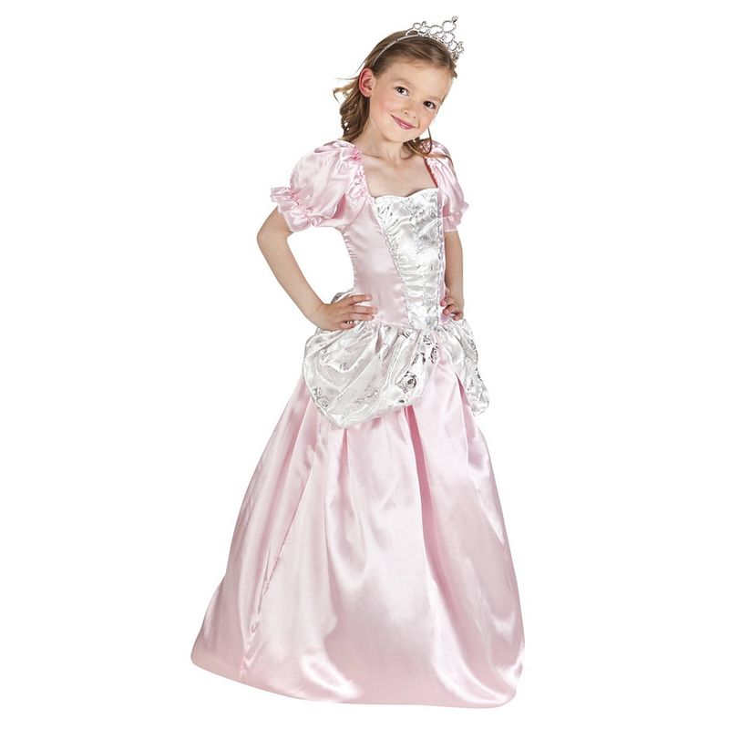 Foto van Boland verkleedjurk prinses rosabel meisjes roze maat 104-116
