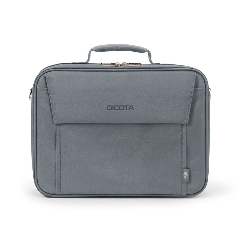 Foto van Dicota eco multi base 15-17.3" laptop tas grijs