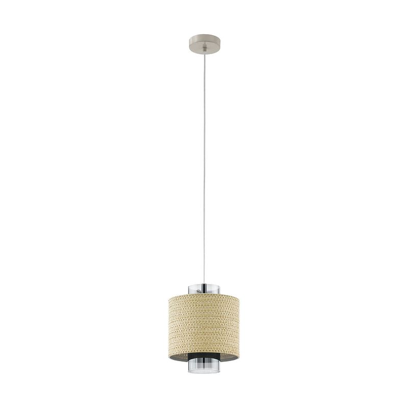 Foto van Eglo mediouna - hanglamp - e27 - ø 23 cm - beige