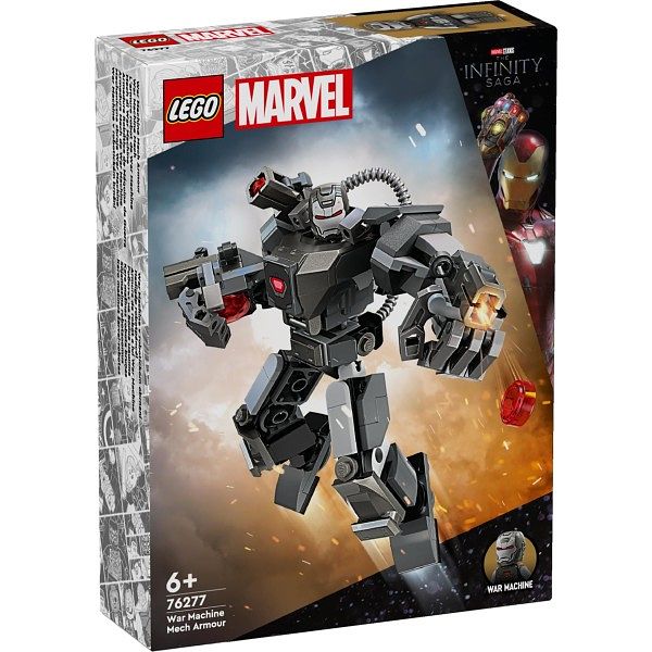 Foto van 76277 lego super heroes war machine mechapantser