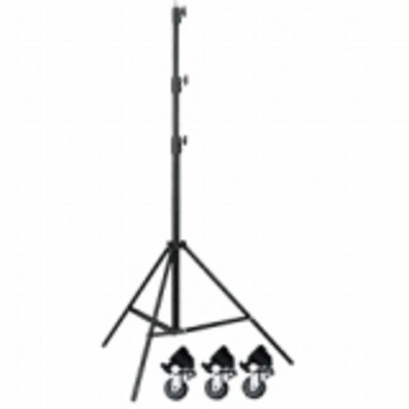 Foto van Walimex pro 13399 lampstatief werkhoogte 280 cm (max) incl. tas