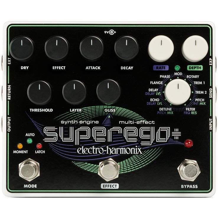 Foto van Electro harmonix superego+ synth engine / multi effect