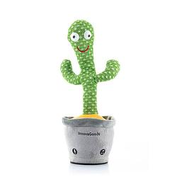 Foto van Dansende pratende pluchen cactus met muziek en veelkleurige ledlampjes pinxi innovagoods