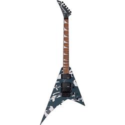 Foto van Jackson x series rhoads rrx24, black camo elektrische gitaar met floyd rose