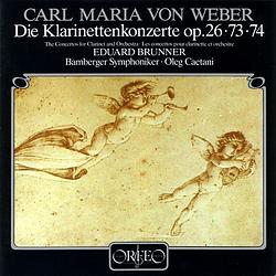 Foto van Von weber: die klarinettenkonzerte - cd (4011790067124)