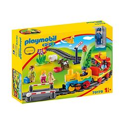 Foto van Playmobil 1.2.3 mijn eerste trein 70179