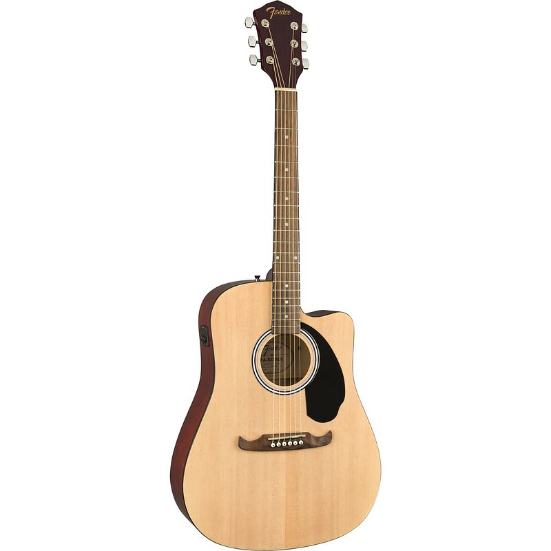 Foto van Fender fa-125ce dreadnought naturel elektrisch-akoestische westerngitaar