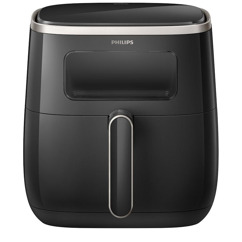 Foto van Philips hd9257/80 airfryer zwart