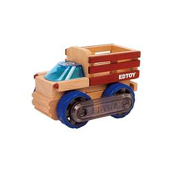 Foto van Small foot houten multi-vrachtwagen blank 13 x 9 x 8 cm