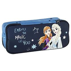 Foto van Arditex etui frozen meisjes 23,5 x 10,5 x 6 cm textiel blauw