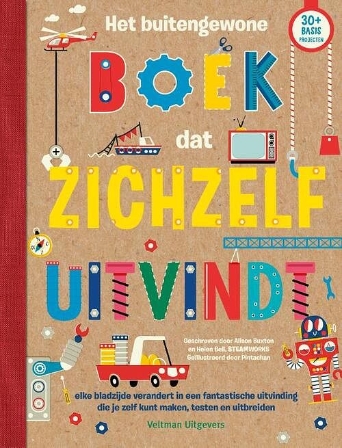 Foto van Het buitengewone boek dat zichzelf uitvindt - alison buxton, helen bell - paperback (9789048320752)