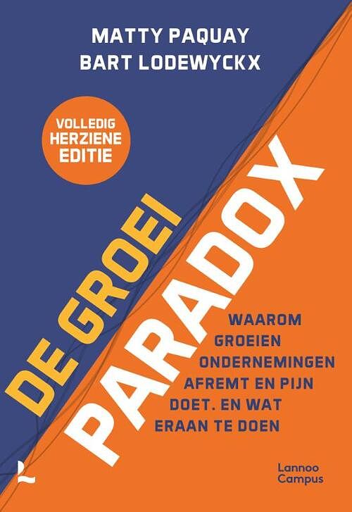 Foto van De groeiparadox - bart lodewyckx, matty paquay - hardcover (9789401483292)