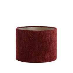 Foto van Light & living - lampenkap ruby - 25x25x18 - rood