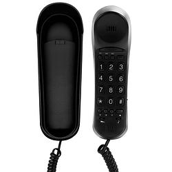 Foto van Compacte bedrade telefoon met geluidsversterking fysic fx-2800 zwart