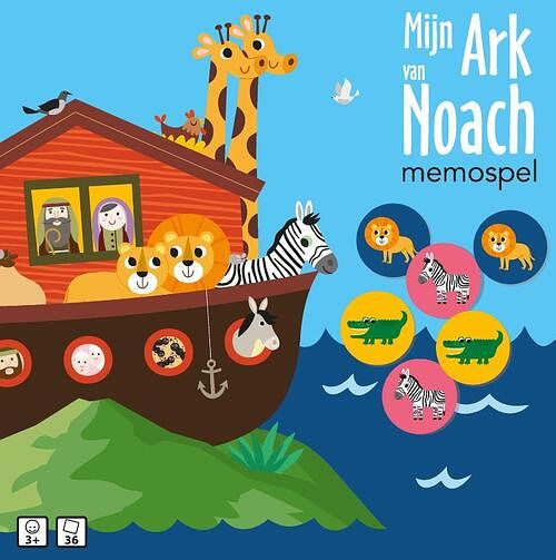 Foto van Mijn ark van noach memospel - speelgoed (9789085434306)