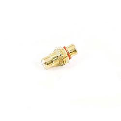 Foto van Lyndahl cinch audio adapter [1x cinch-koppeling - 1x cinch-koppeling] goud, rood