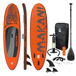 Foto van Stand up paddle surfboard oranje makani