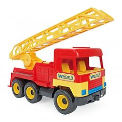 Foto van Wader ladderwagen 40 cm rood/geel