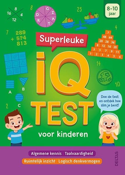Foto van Superleuke iq test voor kinderen 8-10 jaar