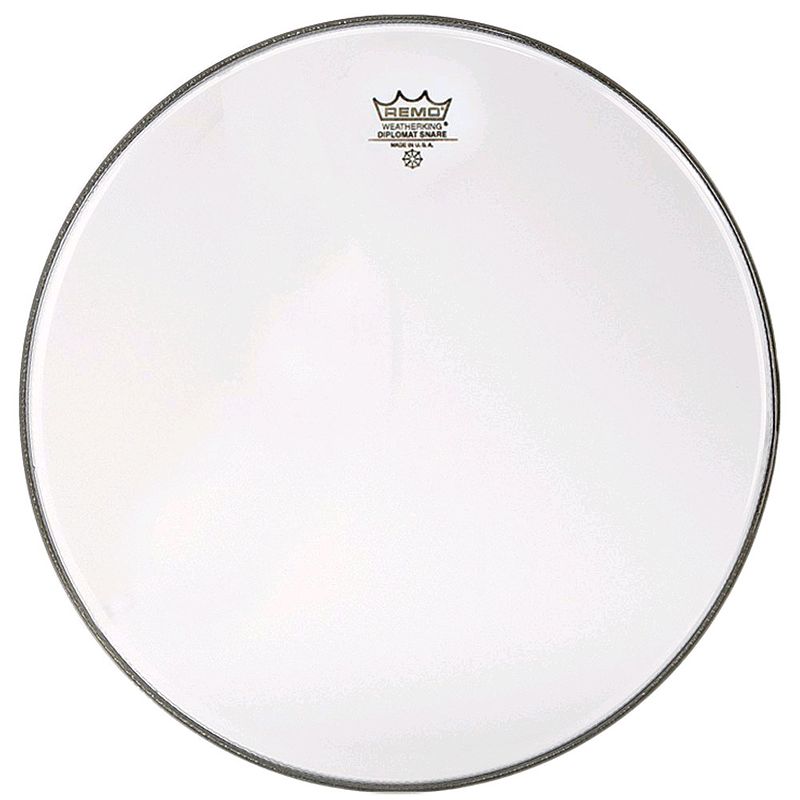 Foto van Remo sd-0114-00 diplomat hazy 14 inch ondervel voor snare