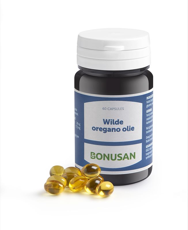 Foto van Bonusan wilde oregano olie capsules