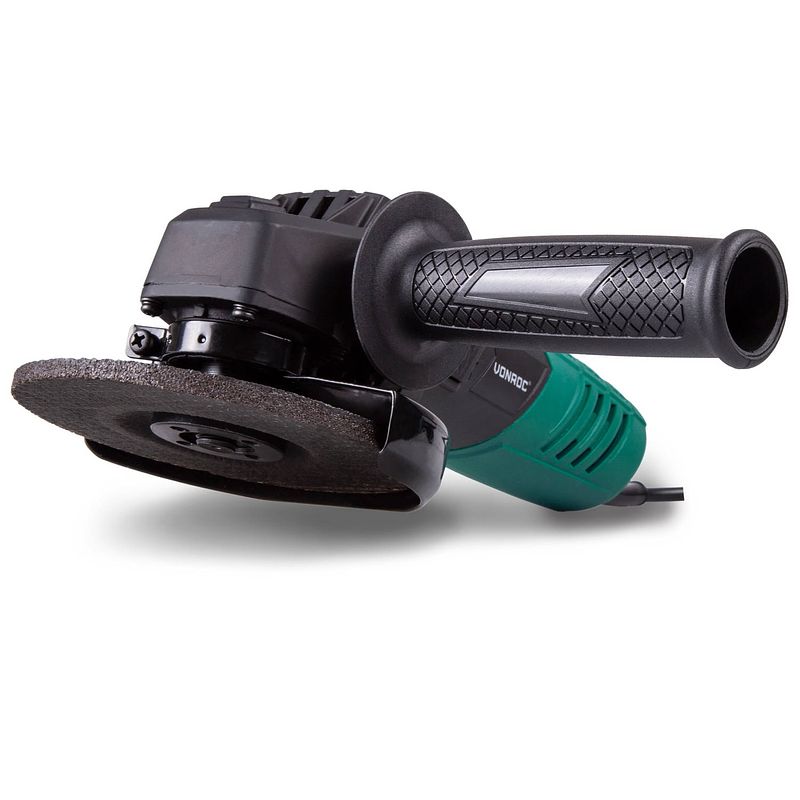 Foto van Vonroc haakse slijper 650w - 125mm incl. accessoires en opbergtas