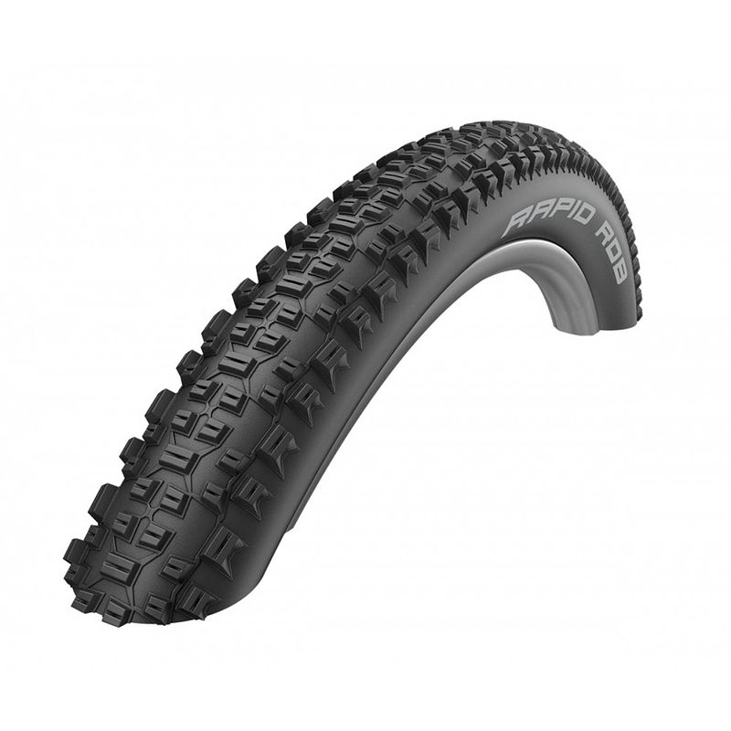 Foto van Schwalbe buitenband rapid rob k-guard 26 x 2.25 (57-559) zwart