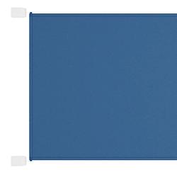 Foto van Vidaxl luifel verticaal 100x270 cm oxford stof blauw