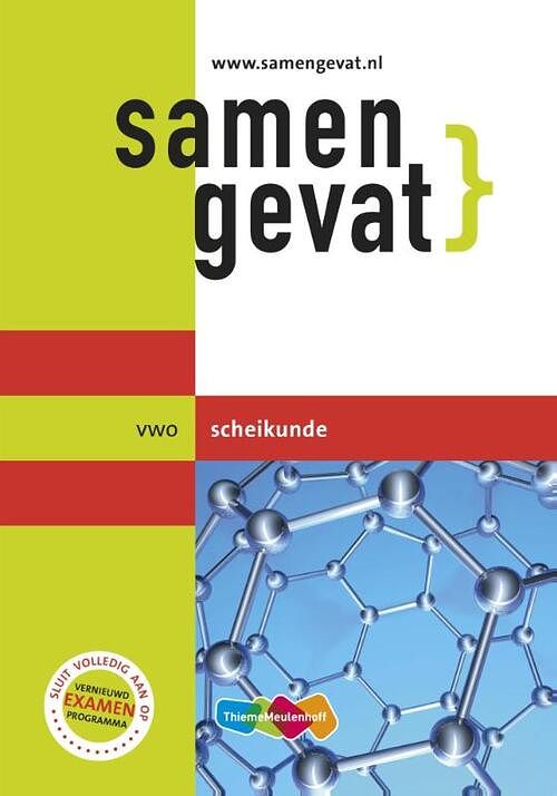 Foto van Samengevat vwo scheikunde - e.j. gijben, r.j. van der vecht - paperback (9789006078787)