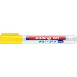 Foto van Edding e-95 4-95005 glasmarker geel 1.5 mm, 3 mm 1 stuks/pack