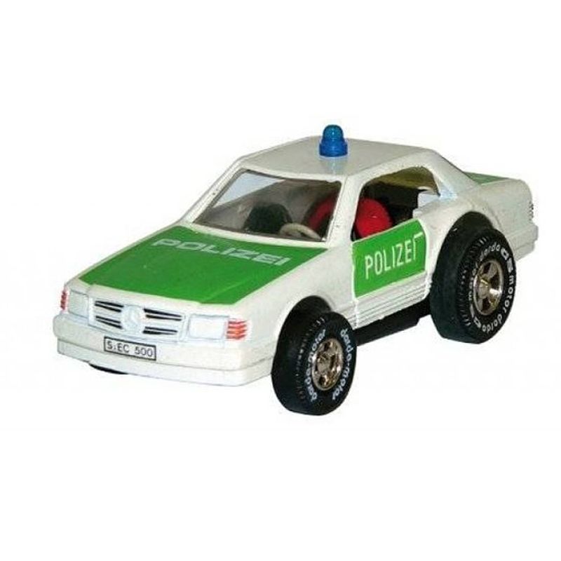 Foto van Darda racebaan auto die cast mercedes benz polizei