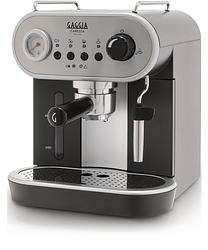 Foto van Gaggia carezza deluxe espresso apparaat zwart