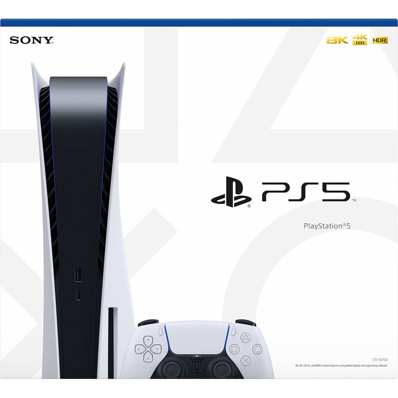 Foto van Sony playstation 5 disc edition wit